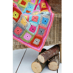 Stylecraft Life & Special DK Pattern 9232 - Square in a Square Throw
