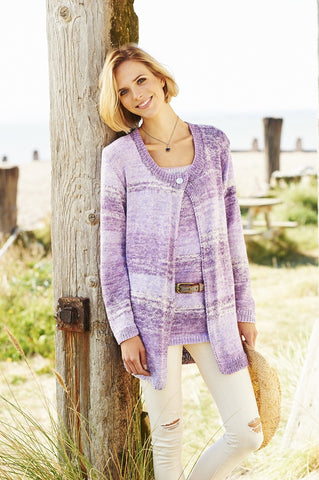 Stylecraft Sundae DK Pattern 9241 - Cardigan and Vest - NOW €1.00