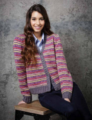 Stylecraft Batik DK Pattern 9290 - Knitted Ladies Sweater & Cardigan