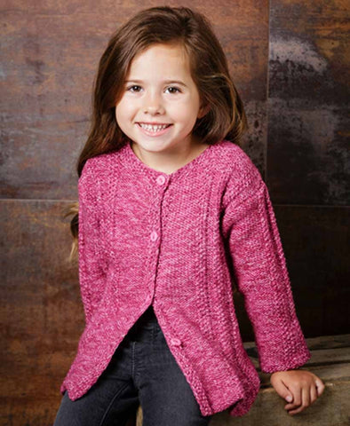 Stylecraft Batik DK Pattern 9296 - Knitted Sweater & Cardigan