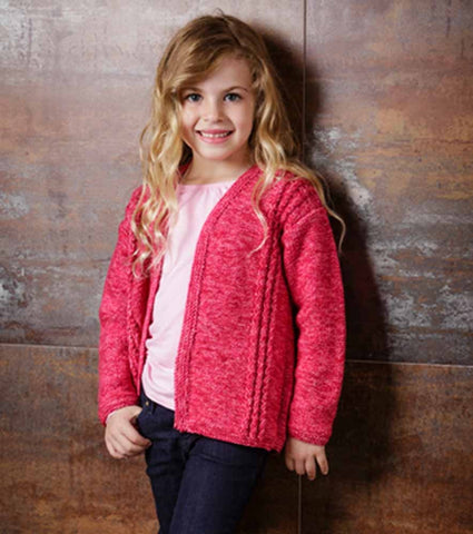 Stylecraft Batik DK Pattern 9297 - Knitted Sweater & Cardigan