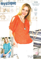 Stylecraft Mystique Pattern 9379 - Tops - WAS €3.85 - NOW €1.00