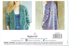 Stylecraft Batik Elements DK Pattern 9408 - Cardigan & Coat