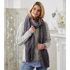 Stylecraft Batik DK Pattern 9423 - Sweater & Shawl