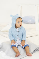 Stylecraft Bambino DK Pattern 9529 - Children's Hoodies
