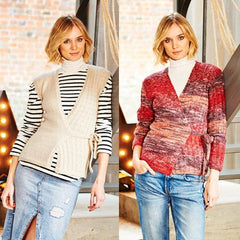 Stylecraft Life Changes DK & Life DK Pattern 9541 - Cardigan & Waistcoat