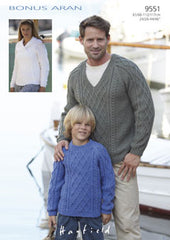 Hayfield - A Voyage to the Aran Isles - Pattern Book 415