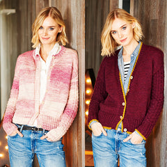 Stylecraft Life Changes DK & Life DK Pattern 9551  Cardigans