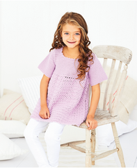 Stylecraft Bambino DK Pattern 9607- Crochet Cabbage Patch Dress
