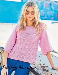 Stylecraft Monet & Jeanie Aran Pattern 9617 - Sweaters - NOW €1.00