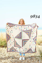 ﻿﻿﻿Stylecraft Bellissima & Bambino DK Pattern 9834 - Granny Celebration Blanket