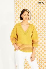 ﻿﻿﻿Stylecraft Bellissima DK Pattern 9847 - Cardigan & Sweater