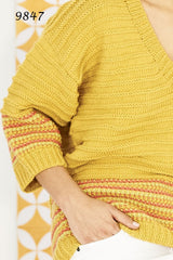 ﻿﻿﻿Stylecraft Bellissima DK Pattern 9847 - Cardigan & Sweater
