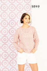 ﻿﻿﻿Stylecraft Bellissima DK Pattern 9849 - Cardigan & Sweater