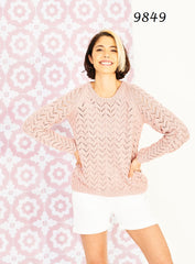 ﻿﻿﻿Stylecraft Bellissima DK Pattern 9849 - Cardigan & Sweater