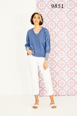 ﻿﻿Stylecraft Bellissima DK Pattern 9851 - Sweaters