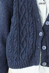 Stylecraft ReCreate DK Pattern 9856 - Round & V Neck Cardigans