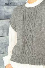 Stylecraft ReCreate DK Pattern 9857 - Round & V Neck Tank Tops