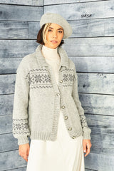 Stylecraft ReCreate DK Pattern 9858 - Cardigans & Snood