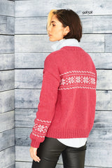 Stylecraft ReCreate DK Pattern 9858 - Cardigans & Snood