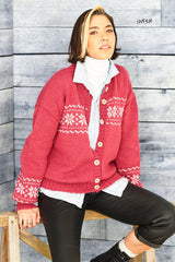 Stylecraft ReCreate DK Pattern 9858 - Cardigans & Snood
