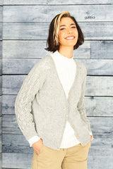 Stylecraft ReCreate DK Pattern 9860 - Round & V Neck Cardigans