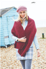 Stylecraft Highland Heathers DK Pattern 9862 - Shawls And Hats