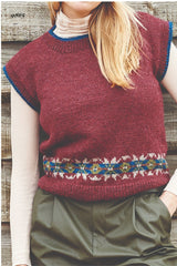 Stylecraft Highland Heathers DK Pattern 9865 - Round And V Neck Tank Tops