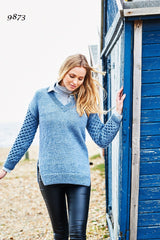 Stylecraft's Highland Heathers Aran 9873 - Sweaters