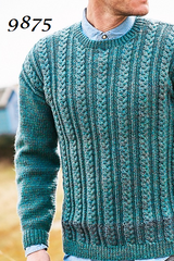 Stylecraft's Highland Heathers Aran 9875 - Sweaters