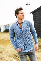 Stylecraft's Highland Heathers Aran 9876 - Cardigans