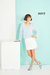 Stylecraft Naturals Organic Cotton DK Pattern 9915 - Crochet Cardigan & Sweater - NOW €1.00