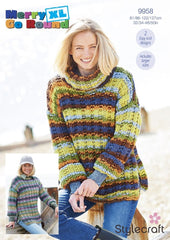 Stylecraft Merry Go Round XL Super Chunky Pattern 9958 - Sweaters