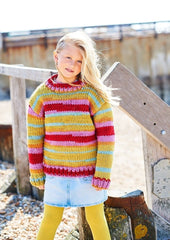 Stylecraft Merry Go Round XL Super Chunky Pattern 9963 - Sweater & Hoodie