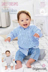 Stylecraft Sweet Dreams & Bambino DK Pattern 9976 - Sweater & Tank Top