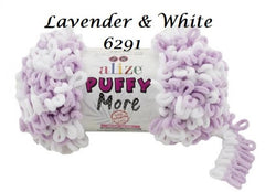 Alize Puffy More - Finger Knitting