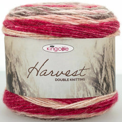 King Cole Harvest DK Pattern 5784 - Wraps