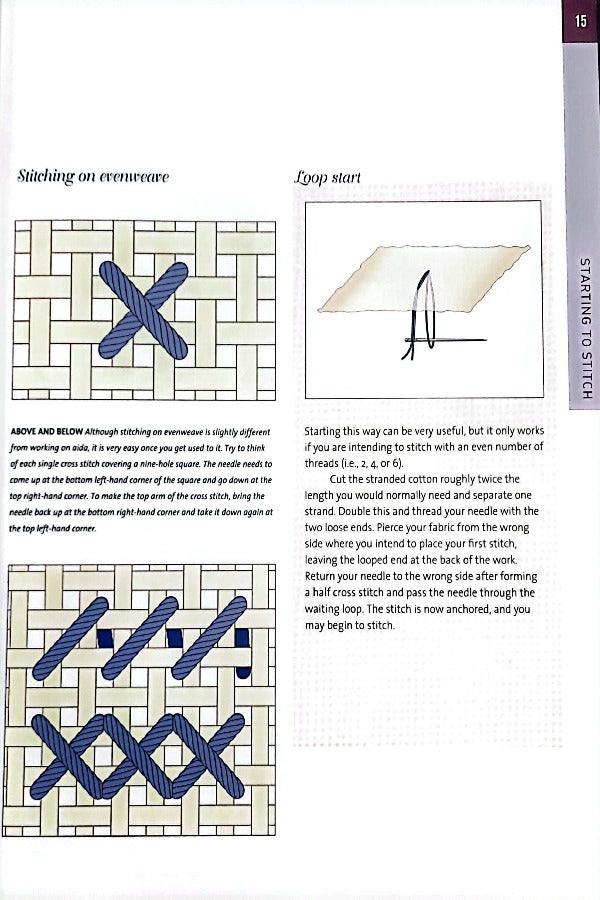 Cross Stitch Pattern Book 100 Cross Stitch Patterns to mix+match (Jane  Greenoff)