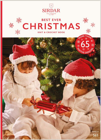 SIRDAR BEST EVER CHRISTMAS Knit & Crochet Book 565