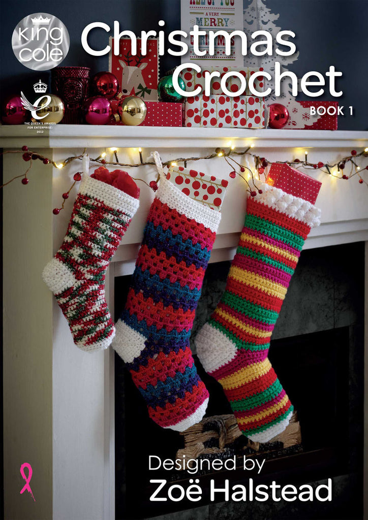 King Cole Christmas Crochet Book 1