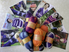 Wendy Stella Chunky Pattern 6059 - Yoked Sweater - NOW €1.00