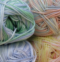 King Cole Giza Cotton & Sorbet 4 Ply Pattern 5144 - Crochet Sleeveless & Short Sleeve Tops