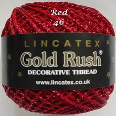 Gold Rush Goldfingering Lurex yarn