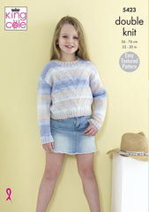 King Cole Beaches DK Pattern 5423 - Sweaters