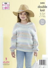 King Cole Beaches DK Pattern 5425 - Sweaters
