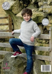 King Cole Majestic DK Pattern 4922 - Hoodie & Sweater