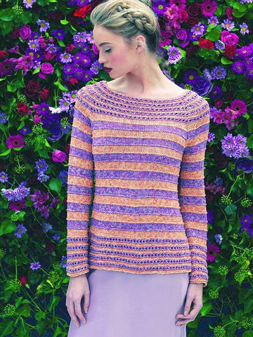 Louisa Harding Azalea Pattern L6-02 - Marigold Sweater - WAS €4.50 - NOW €2.50