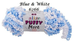 Alize Puffy More - Finger Knitting