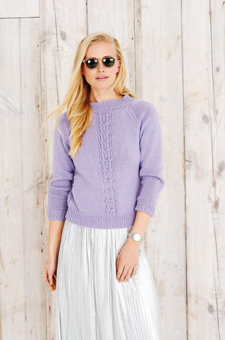 Stylecraft Jeanie Denim Look Pattern 9495 - Sweater & Cardigan - NOW €1.00
