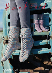 Hayfield Journey DK Pattern 8189 - Socks